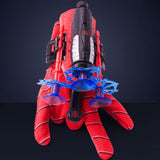 Spider Web Shooters Toys Hero Launcher Wrist Toy Set Best Kids Toy, Spider Web Shooters with Real Gadget,Birthday Gift for Kids, Sticky Wall Soft Bomb Funny Children's Educational Toys (1, Red)