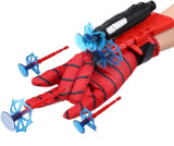 Spider Web Shooters Toys Hero Launcher Wrist Toy Set Best Kids Toy, Spider Web Shooters with Real Gadget,Birthday Gift for Kids, Sticky Wall Soft Bomb Funny Children's Educational Toys (1, Red)