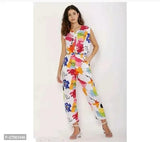 Stylish Crepe Basic Jumpsuit For Women