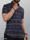 Lycra Casual Comfortable And Breathable Half Sleeves Shirt for Men