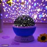 Flipco Star Master Rotating 360 Degree Moon Night Light Projector Plastic Star Master Night Light Lamp Projector with USB Cable