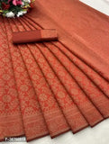 Stylish Art Silk Saree Jacquard Weaving Zari Saree For Women