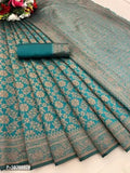 Stylish Art Silk Saree Jacquard Weaving Zari Saree For Women
