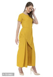 Milkyway Women's Solid Poly Crepe Stylish Jumpsuit
