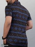 Lycra Casual Comfortable And Breathable Half Sleeves Shirt for Men