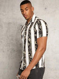 Men Regular Fit Printed Casual Shirt